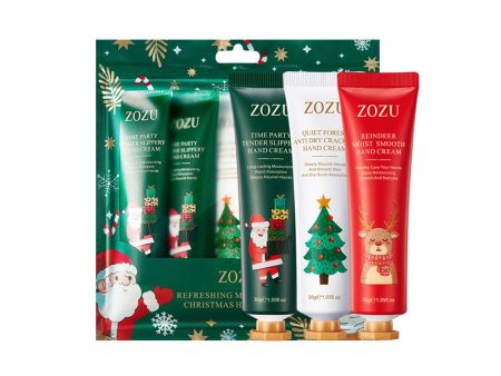 Новогодний набор кремов для рук Zozu Christmas Hand Cream, 5 шт