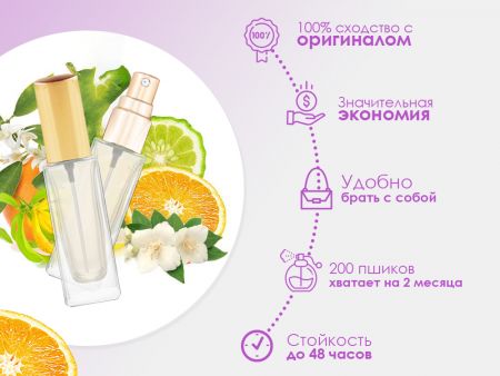 Духи Chanel Coco Mademoiselle, 6 ml (сходство с ароматом 100%)