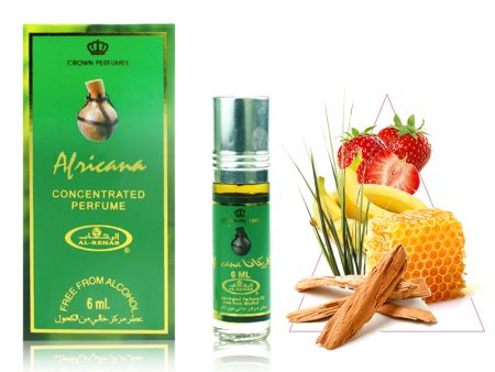 Al Rehab масляные духи Africana, 6 ml (Женский)