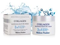 Антивозрастной увлажняющий крем с коллагеном Million Pauline Collagen Whitening Moisture 3 in 1, 50 ml