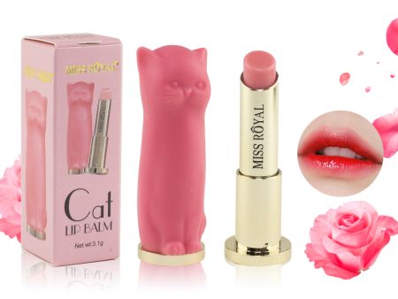 Бальзам для губ Cat Miss Royal, проявляющийся