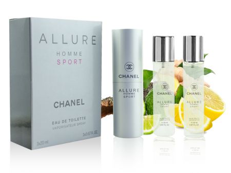 CHANEL ALLURE HOMME SPORT, Edt, 3x20 ml (муж)