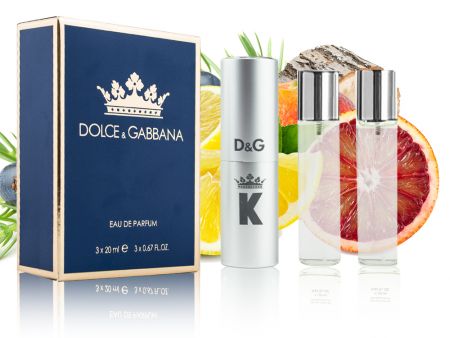 Dolce & Gabbana K By Dolce & Gabbana, Edp, 3x20 ml (муж)
