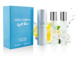 DOLCE & GABBANA LIGHT BLUE, Edt, 3x20 ml (жен)
