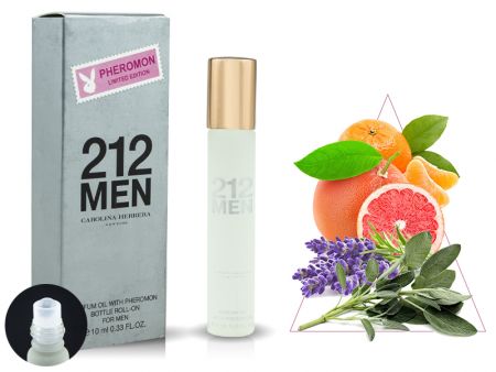 Духи с феромонами (масляные) Carolina Herrera 212 Men, 10 ml