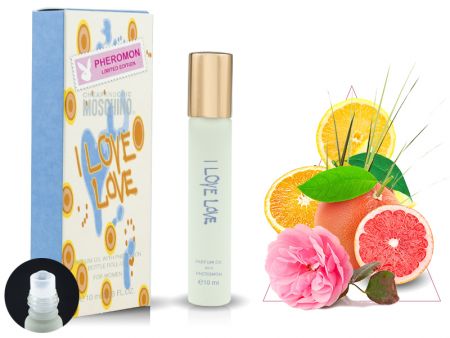 Духи с феромонами (масляные) Moschino Cheap and Chic I Love Love, 10 ml