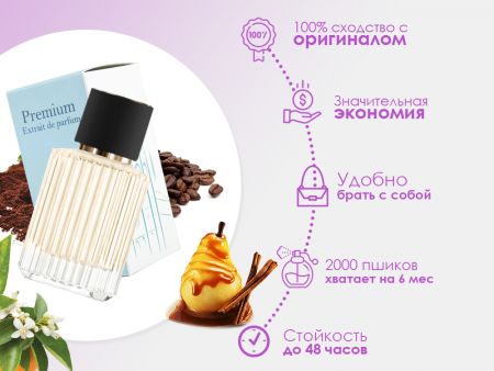Духи Yves Saint Laurent Black Opium, 30 ml (сходство с ароматом 100%)
