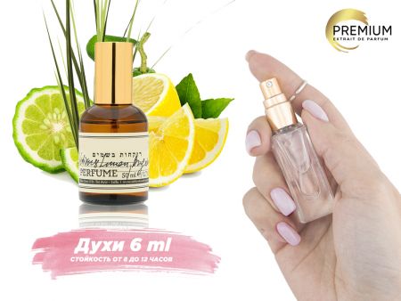 Духи Vetiver & Lemon, Bergamot, 6 ml (сходство с ароматом 100%)