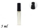 Флакон для духов с пульверизатором, стекло, 5 ml