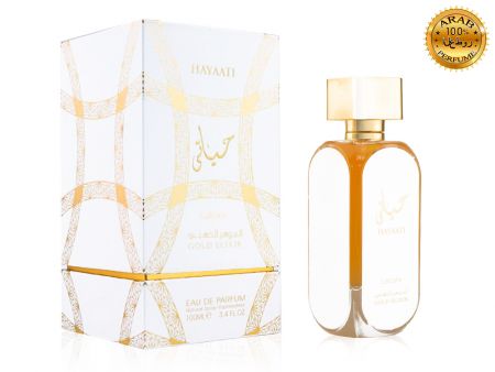 Lattafa Hayaati Golg Elixir, Edp, 100 ml (ОАЭ ОРИГИНАЛ)
