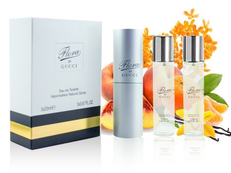 GUCCI FLORA BY GUCCI, Edt, 3x20 ml (жен)