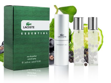 Lacoste Essential, Edp, 3x20 ml (муж)
