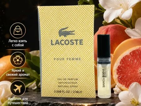 Lacoste Pour Femme, 2 ml