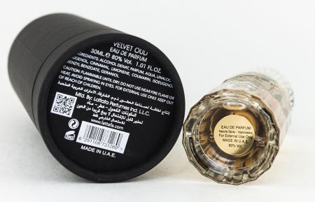Lattafa Velvet Oud, Edp, 30 ml (ОАЭ ОРИГИНАЛ)
