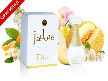 Миниатюра духов Christian Dior J'adore, Edp, 5 ml