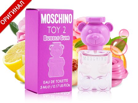 Миниатюра духов Moschino Toy 2 Bubble Gum, Edt, 5 ml