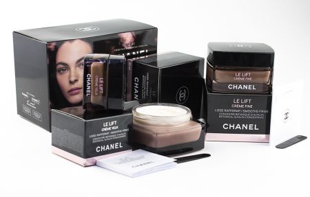 Набор кремов Chanel для лица и области вокруг глаз Le Lift Crème 50+50+15 ml