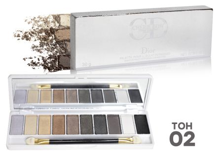 Палетка теней Dior Cherie Bow, 30 г, тон 02