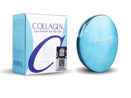 Пудра с Коллагеном Enough Collagen Hydro Moisture Two Way Cake, тон 13