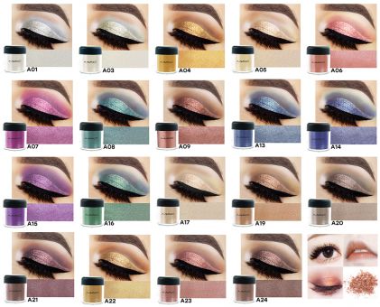 Рассыпчатые тени МАС Pigment, Old Gold A04