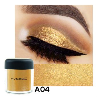 Рассыпчатые тени МАС Pigment, Old Gold A04