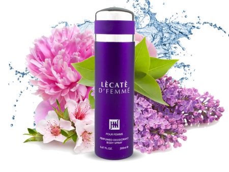 Спрей-парфюм для женщин Jackwins Lecate D'Femme, 200 ml