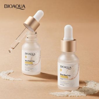 Сыворотка для лица с экстрактом риса и гиалуроном Bioaqua Rice Raw Pulp Essence, 15 ml