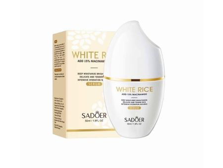 Сывортка осветляющая с экстрактом Риса Sadoer White Rice Serum, 50 ml