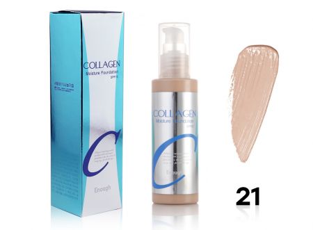 Тональный крем COLLAGEN (средняя плотность) 100 ml, тон 21