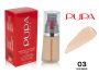Тональный крем Pupa Fondotinta Antitraccia, SPF 15, 30 ml, ТОН 03