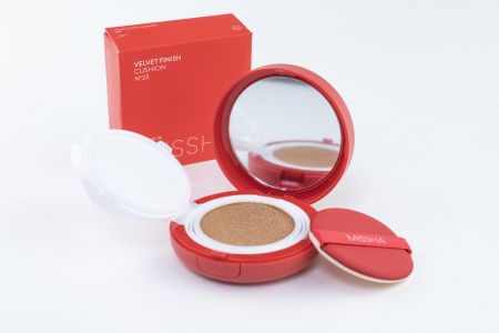 Тональный кушон для лица Missha Velvet Finish, 15 г, Тон 23
