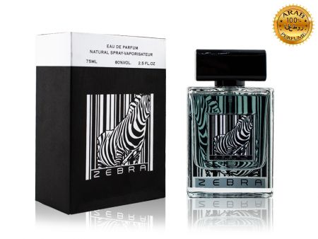 Zebra Black For Men LPG, Edp, 75 ml (ОАЭ ОРИГИНАЛ)